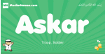 Askar arabic boys name and meaning, quranic boys name Askar