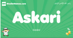 Askari arabic boys name and meaning, quranic boys name Askari