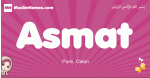 Asmat arabic girls name and meaning, muslim girl name Asmat