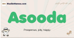 Asooda muslim boys name and meaning, islamic boys name Asooda