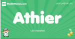 Athier arabic boys name and meaning, quranic boys name Athier