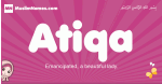 Atiqa arabic girls name and meaning, muslim girl name Atiqa