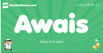 Awais arabic boys name and meaning, quranic boys name Awais