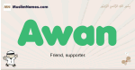 Awan muslim boys name and meaning, islamic boys name Awan