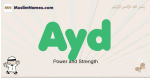 Ayd muslim boys name and meaning, islamic boys name Ayd