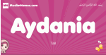 Aydania arabic girls name and meaning, muslim girl name Aydania