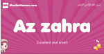 Az-zahra arabic girls name and meaning, muslim girl name Az-zahra