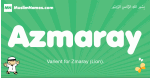 Azmaray arabic boys name and meaning, quranic boys name Azmaray