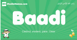 Baadi arabic boys name and meaning, quranic boys name Baadi