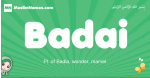 Badai arabic girl name and meaning, quranic girls name Badai