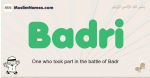 Badri muslim boys name and meaning, islamic boys name Badri