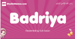 Badriya arabic girls name and meaning, muslim girl name Badriya