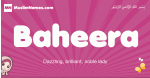 Baheera arabic girls name and meaning, muslim girl name Baheera