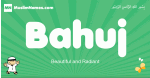 Bahuj arabic boys name and meaning, quranic boys name Bahuj