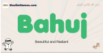 Bahuj muslim boys name and meaning, islamic boys name Bahuj