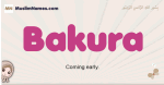 Bakura muslim girls name and meaning, islamic girls name Bakura
