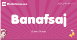 Banafsaj arabic girls name and meaning, muslim girl name Banafsaj