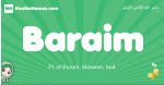 Baraim arabic girl name and meaning, quranic girls name Baraim