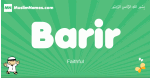 Barir arabic boys name and meaning, quranic boys name Barir