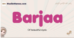 Barjaa muslim girls name and meaning, islamic girls name Barjaa