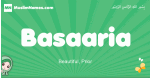 Basaaria arabic girl name and meaning, quranic girls name Basaaria