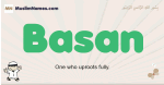 Basan muslim boys name and meaning, islamic boys name Basan