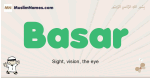 Basar muslim boys name and meaning, islamic boys name Basar