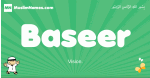 Baseer arabic boys name and meaning, quranic boys name Baseer