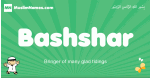 Bashshar arabic boys name and meaning, quranic boys name Bashshar