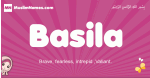 Basila arabic girls name and meaning, muslim girl name Basila