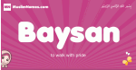 Baysan arabic girls name and meaning, muslim girl name Baysan