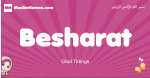 Besharat arabic girls name and meaning, muslim girl name Besharat