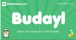 Budayl arabic boys name and meaning, quranic boys name Budayl