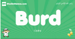 Burd arabic boys name and meaning, quranic boys name Burd