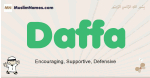 Daffa muslim boys name and meaning, islamic boys name Daffa
