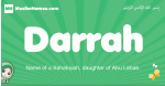 Darrah arabic girl name and meaning, quranic girls name Darrah