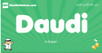 Daudi arabic boys name and meaning, quranic boys name Daudi
