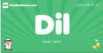 Dil arabic boys name and meaning, quranic boys name Dil