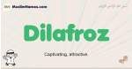 Dilafroz muslim boys name and meaning, islamic boys name Dilafroz