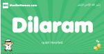 Dilaram arabic boys name and meaning, quranic boys name Dilaram