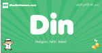 Din arabic boys name and meaning, quranic boys name Din