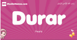 Durar arabic girls name and meaning, muslim girl name Durar