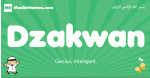 Dzakwan arabic boys name and meaning, quranic boys name Dzakwan