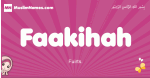 Faakihah arabic girls name and meaning, muslim girl name Faakihah