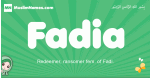Fadia arabic girl name and meaning, quranic girls name Fadia