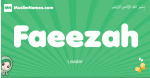Faeezah arabic girl name and meaning, quranic girls name Faeezah
