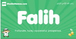 Falih arabic boys name and meaning, quranic boys name Falih
