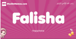 Falisha arabic girls name and meaning, muslim girl name Falisha
