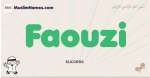 Faouzi muslim boys name and meaning, islamic boys name Faouzi