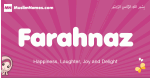 Farahnaz arabic girls name and meaning, muslim girl name Farahnaz
